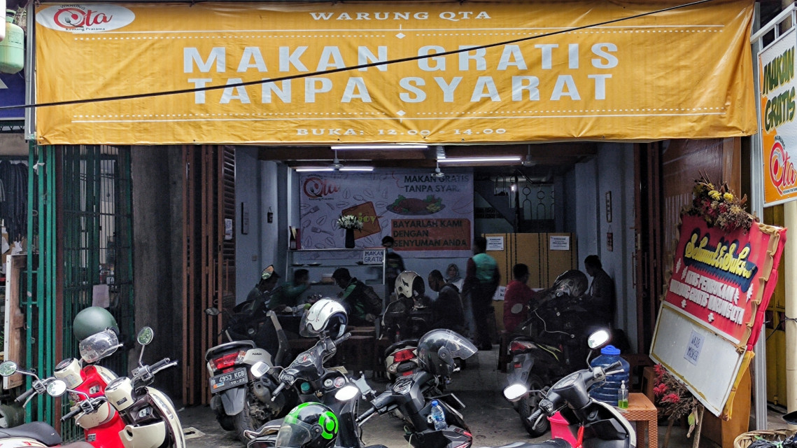 Mau Makan Gratis Tanpa Syarat?