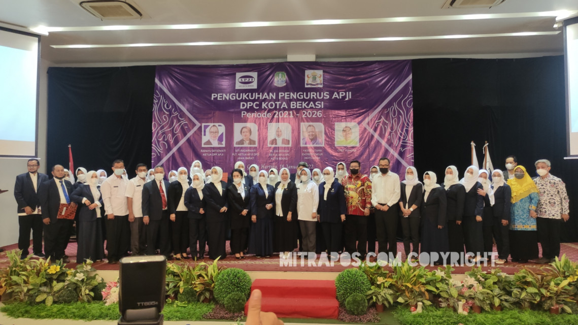 Pengukuhan DPC APJI Kota Bekasi