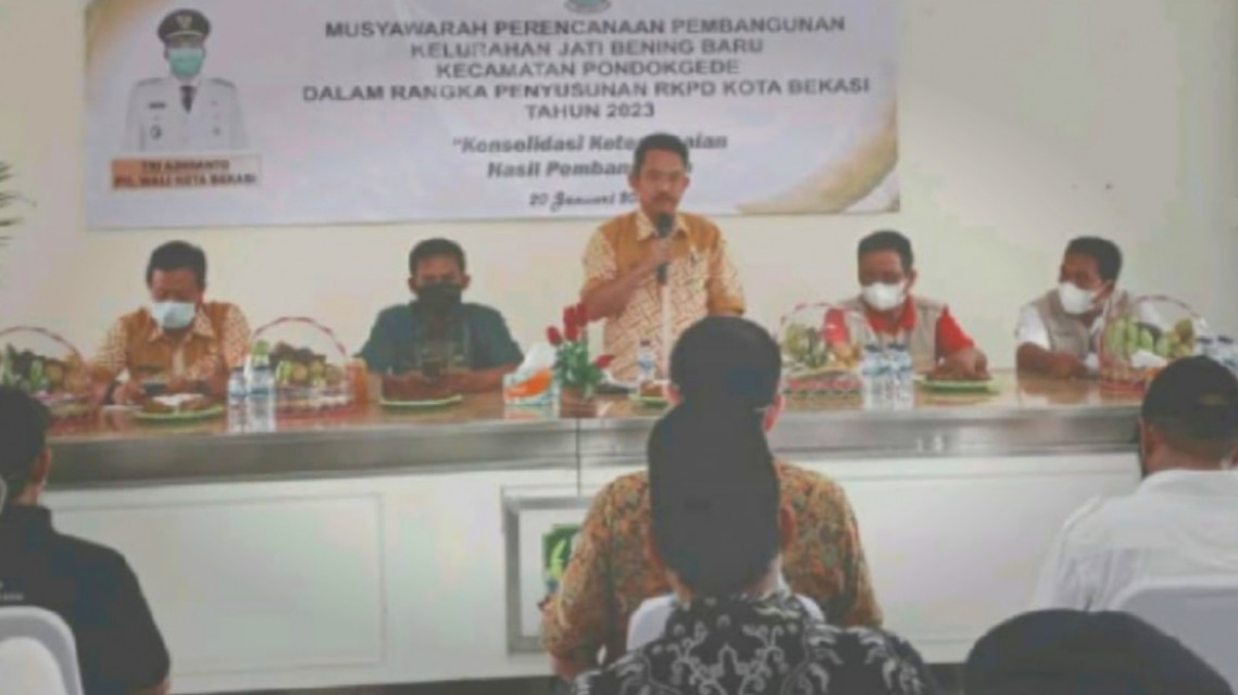 Jatibening Baru Usulkan 81 Kegiatan Pembangunan