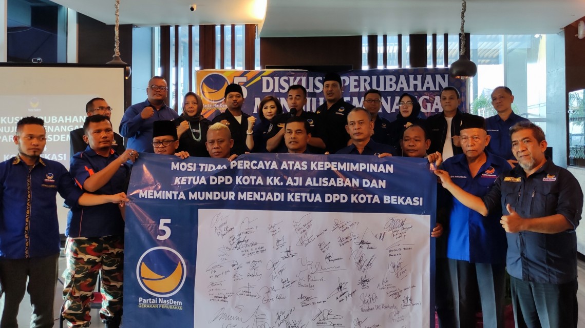 Sejumlah Kader Nasdem Kota Bekasi, Ajukan Ganti Ketua