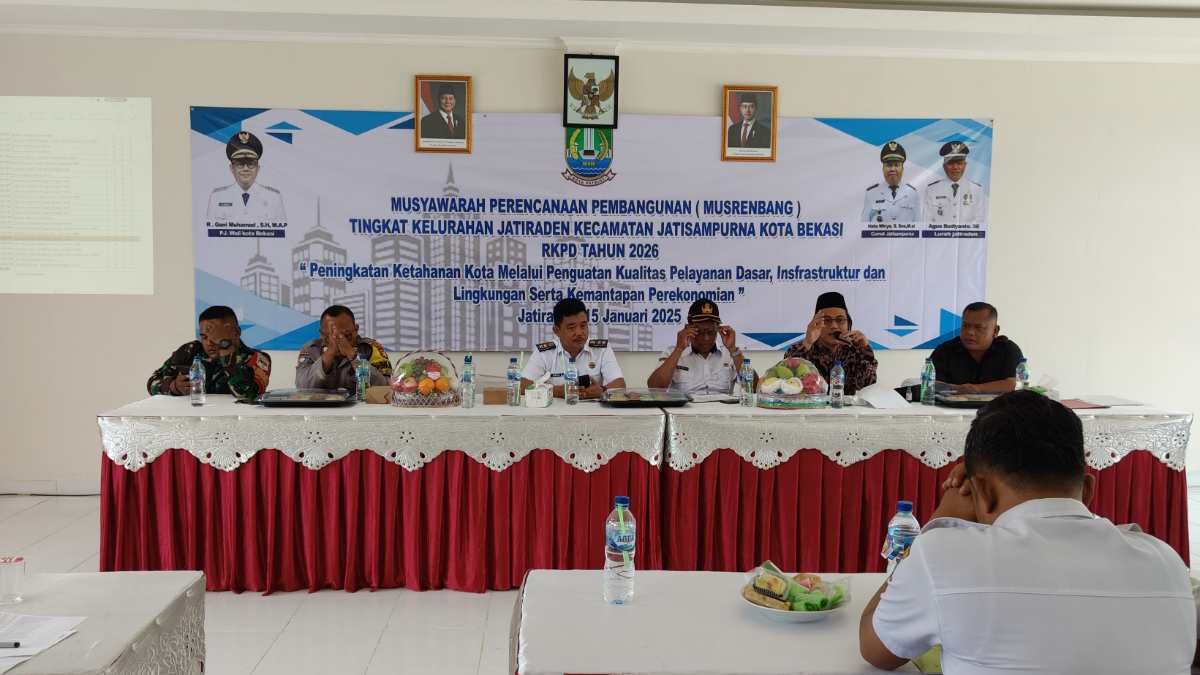 Musrenbang Jatiraden Prioritaskan Lima Sektor Pembangunan