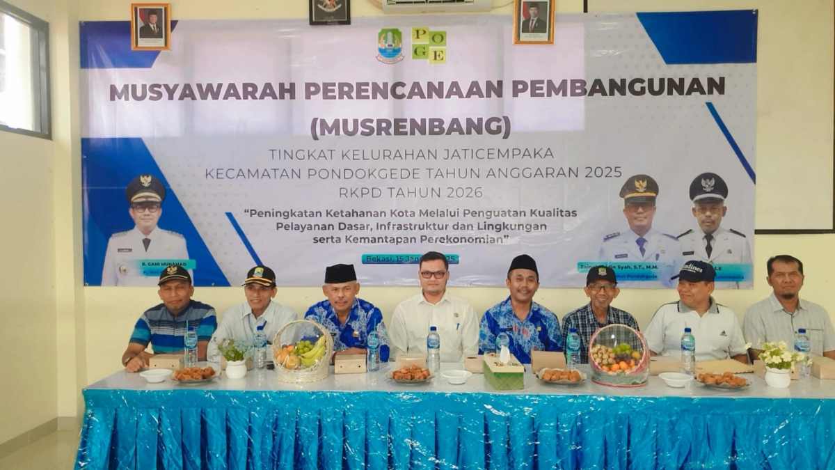 376 Usulan Warga Jaticempaka Dibahas dalam Musrenbang 2026
