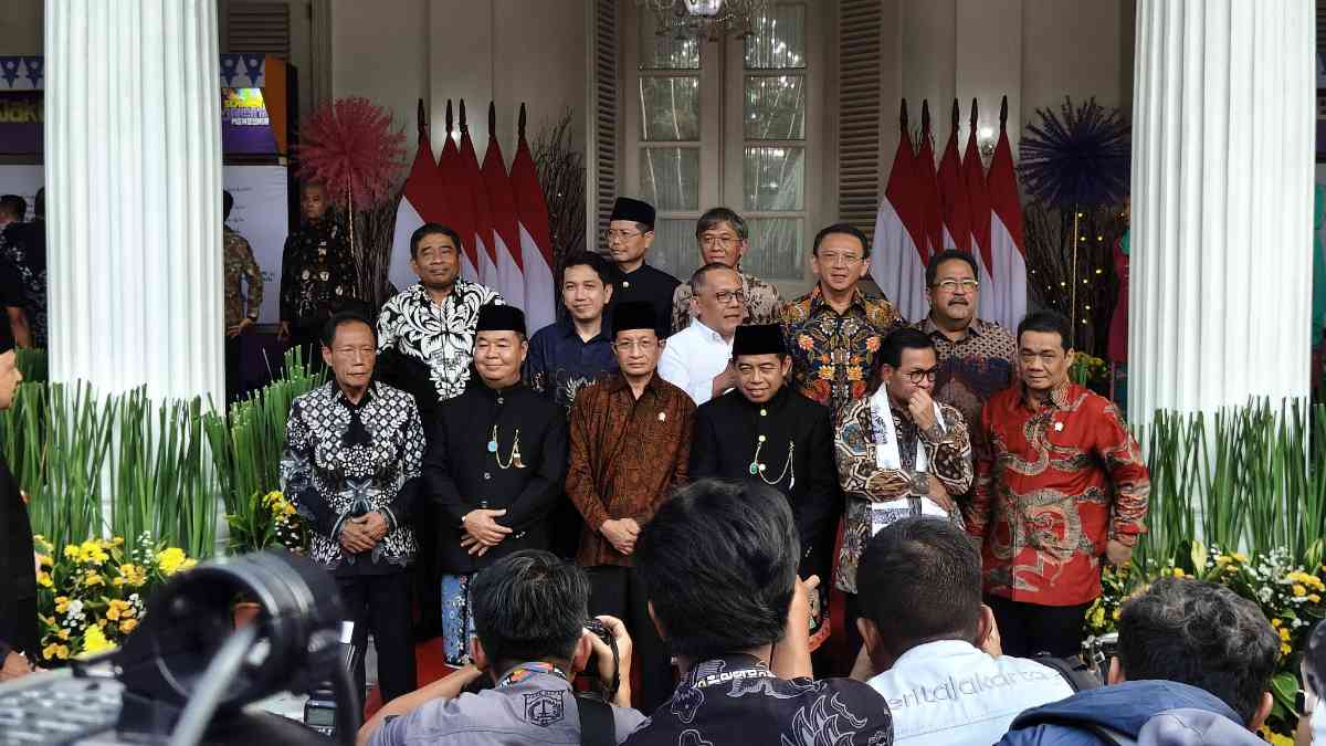 Mantan Gubernur DKI Hadiri Bentang Harapan Jakasa di Balai Kota