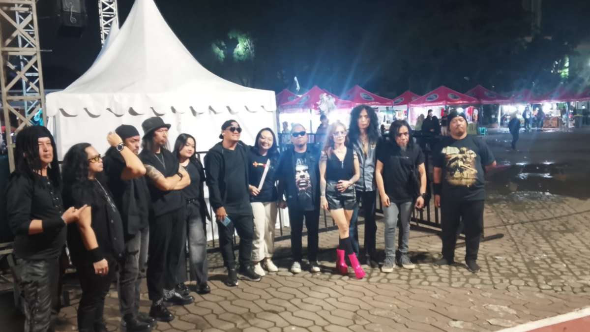 kolaborasi lawang Pitu dengan All Artis Musisi Rock Papan atas