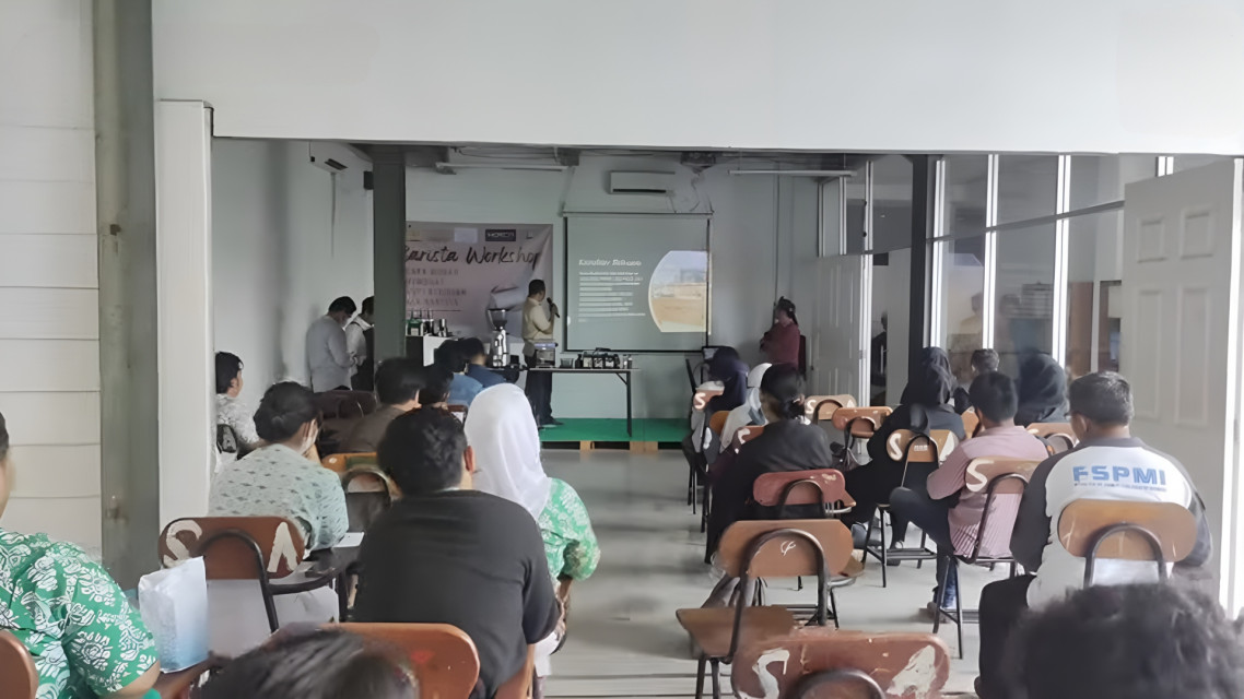 Barista Workshop di STT Bina Tunggal