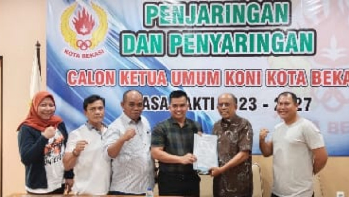 Cinta Terhadap Olahraga, Riad Maju Sebagai Balon Ketum KONI Kota Bekasi