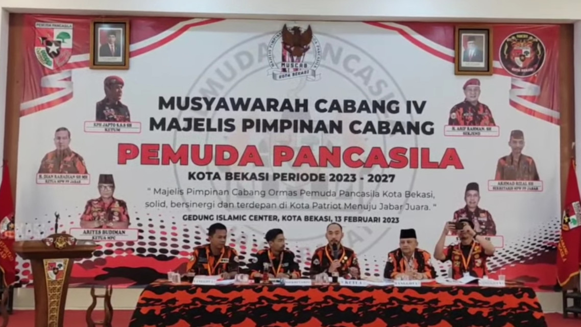 Muscab ke-IV Digelar, Ariyes Budiman Kembali Pimpin MPC PP Kota Bekasi