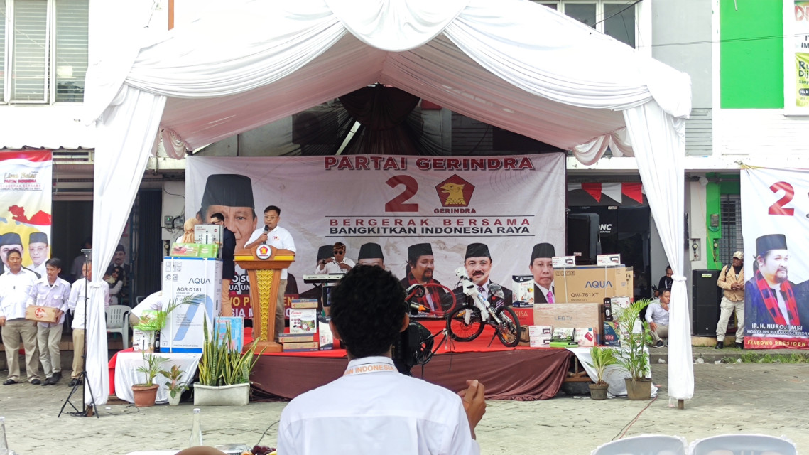HUT Partai Gerindra ke-15, Optimis Raih Minimal 10 Kursi