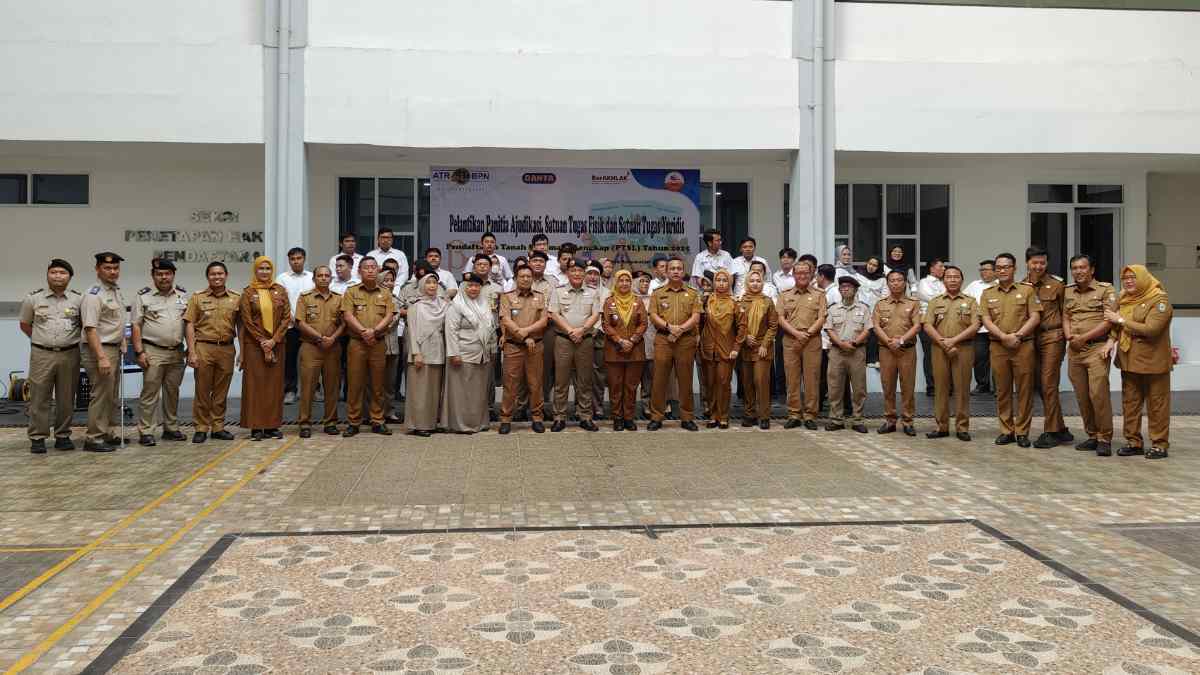 BPN Kota Bekasi Lantik Panitia Ajudikasi PTSL 2025