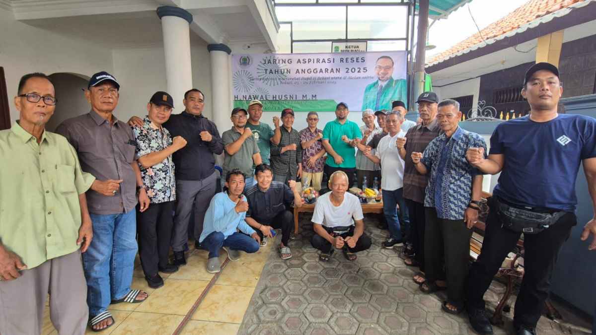 Warga Harapan Jaya Usulkan Aspirasi Infrastruktur di Reses Nawal Husni