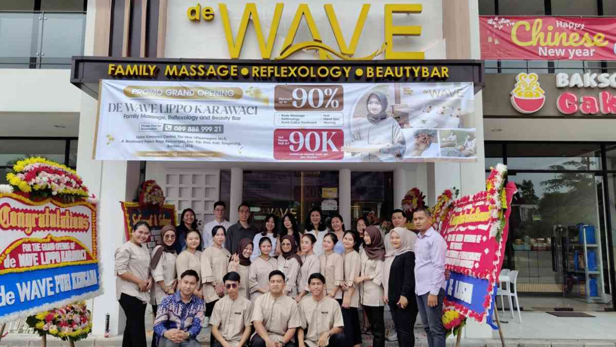 DeWave Rambah Lippo Karawaci, Tawarkan Diskon Bombastis Hingga 90%!