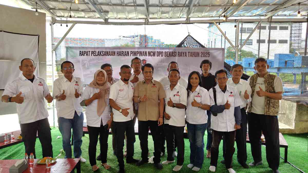 Luncurkan Program 2025, NCW DPD Bekasi Raya Gelar Rapat Kerja Harian