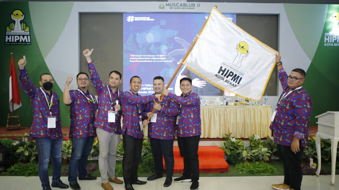 Wishnu Wijaya Terpilih Dalam Muscablub II HIPMI Kota Bekasi