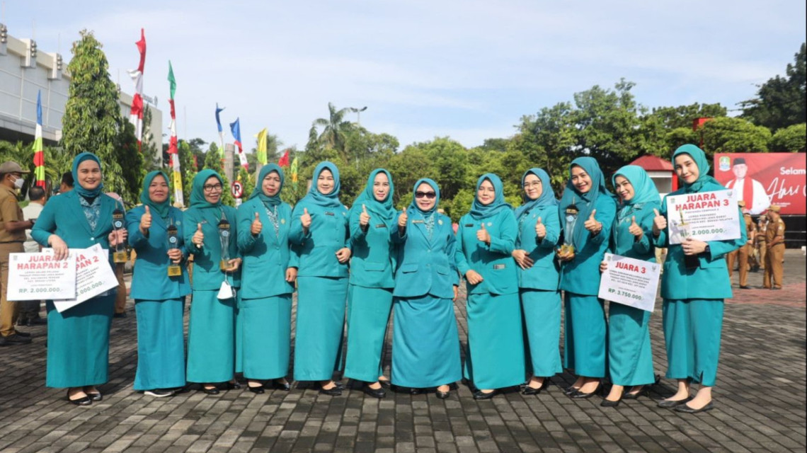 TP PKK Kota Bekasi Raih Prestasi Lomba Tingkat Provinsi