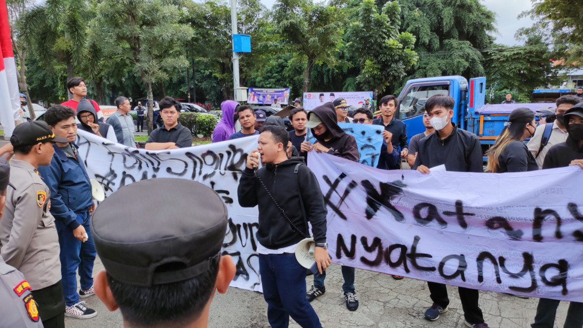 Demo Memanas Bertepatan Dengan HUT Kota Bekasi Ke 26