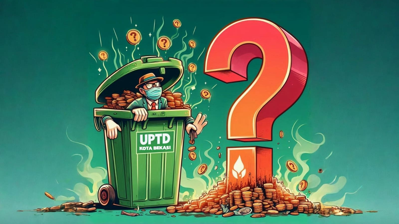AWPI Kota Bekasi Lapor Dugaan Korup Retribusi Sampah 6,2M ke Kejagung