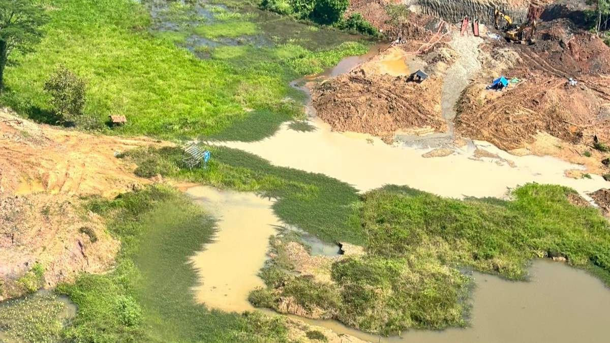 Polda Lampung Tetapkan 14 Orang Tersangka Terkait Tambang Emas Ilegal