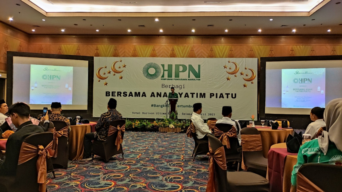 Himpunan Pengusaha Nahdliyin Gelar Acara Berbagi dengan Anak Yatim Piatu di Bekasi