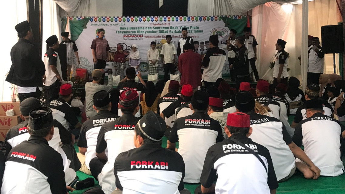 FORKABI Kota Bekasi Gelar Buka Bersama dan Santunan Anak Yatim Piatu