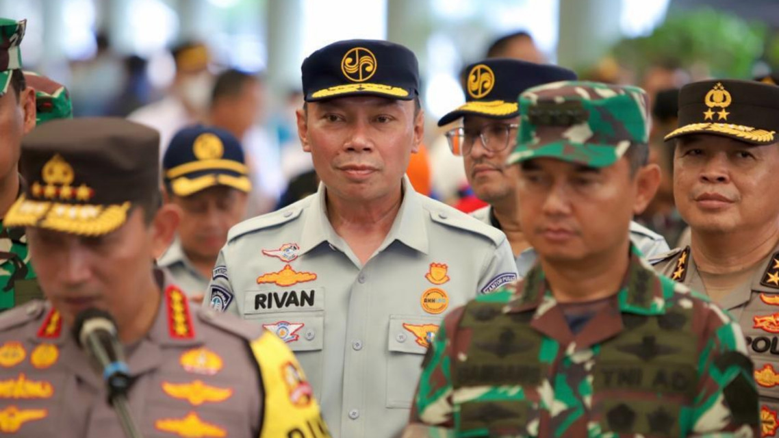 Jasa Raharja, Kemenhub, dan Kapolri Tinjau Kesiapan Moda Kereta Api Mudik Lebaran di Pasar Senen