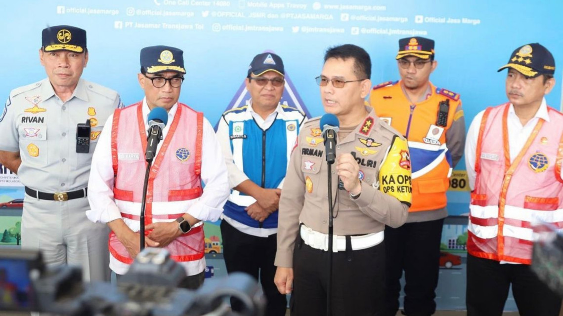 Pastikan Kelancaran Arus Balik Lebaran, Kemenhub, Korlantas dan Jasa Raharja Tinjau Kondisi Lalin