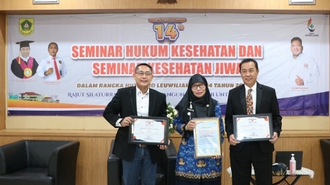 Sambut HUT ke-14, RSUD Leuwiliang Gelar Seminar Hukum Kesehatan