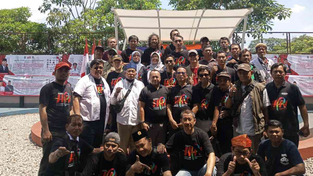 Menuju Puncak HPN Bekasi Raya 2025, Jurnalis Gelar Giat Sosial