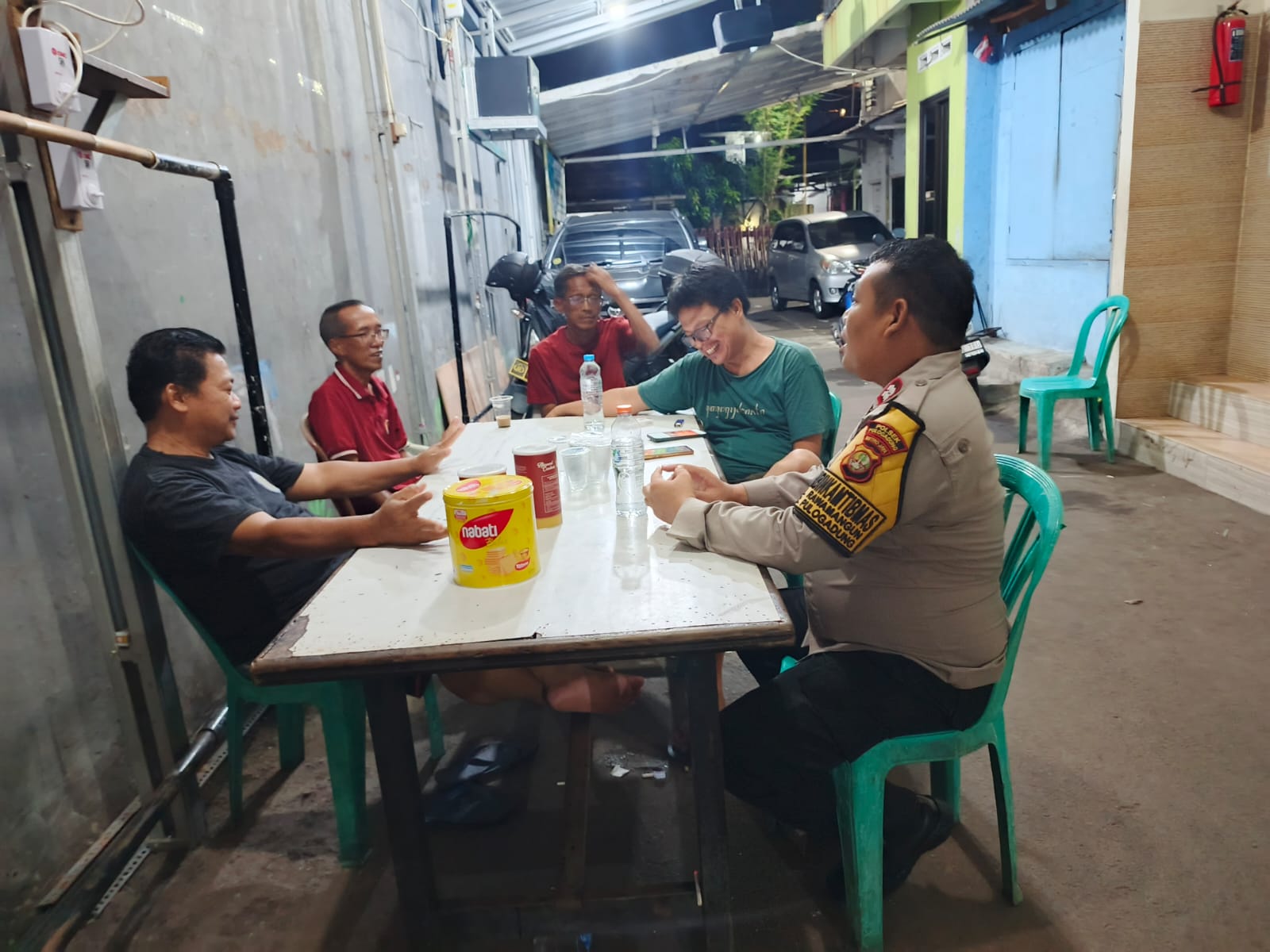 Polsek Pulogadung Sambangi pengurus dan Warga RW 02 Rawamangun,