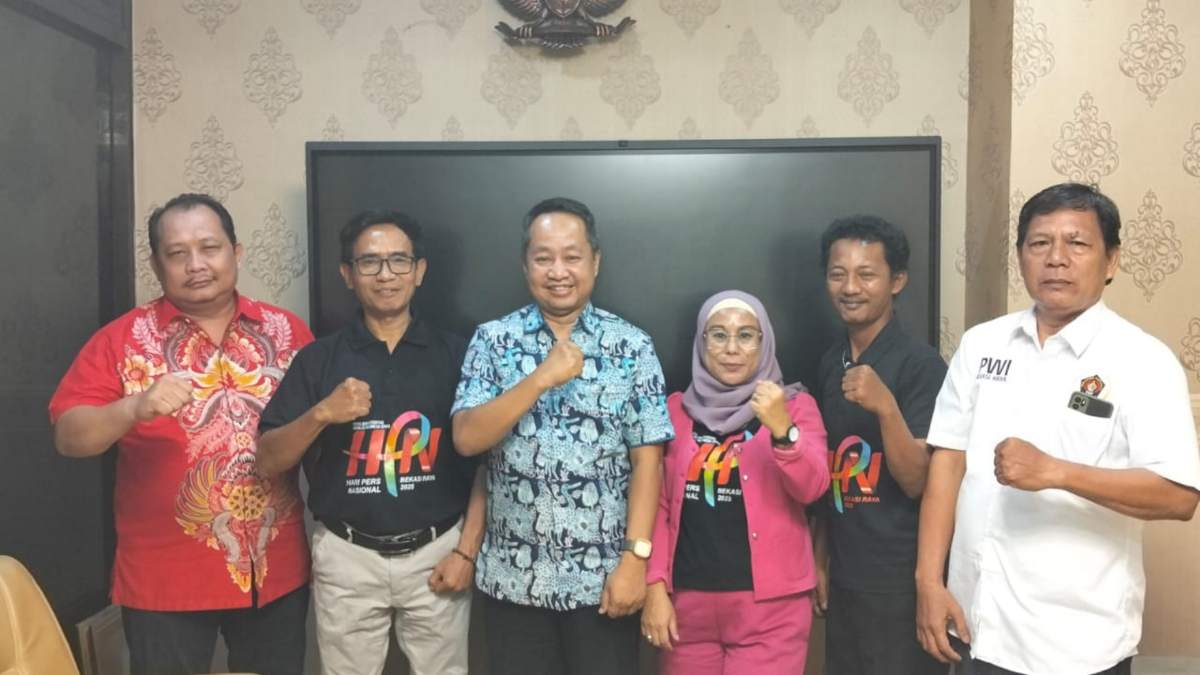 Panitia HPN Silaturahmi Dengan Diskominfo kab Bekasi