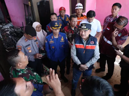 Kebakaran SPBE Cimuning, Pemkot Bekasi Pastikan Seluruh Korban Ditanggung