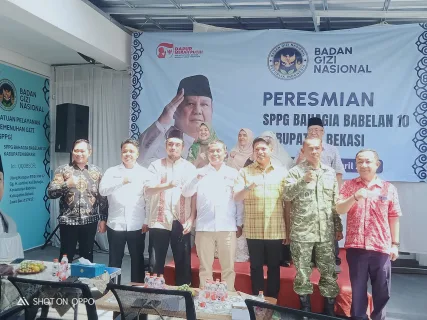 SPPG Bahagia Babelan #10 Resmi Beroperasi, Perkuat Layanan Gizi Masyarakat Bekasi