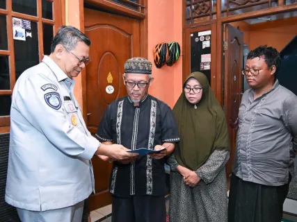 Ahli Waris Korban Kecelakaan KRL di Bekasi Terima Santunan Jasa Raharja