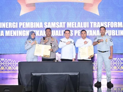 Jasa Raharja Perkuat Transformasi Digital dalam Rakor Pembina Samsat 2026 di Semarang