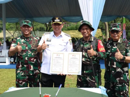 TMMD ke-128 di Bekasi Fokus Infrastruktur dan Pemberdayaan Sosial