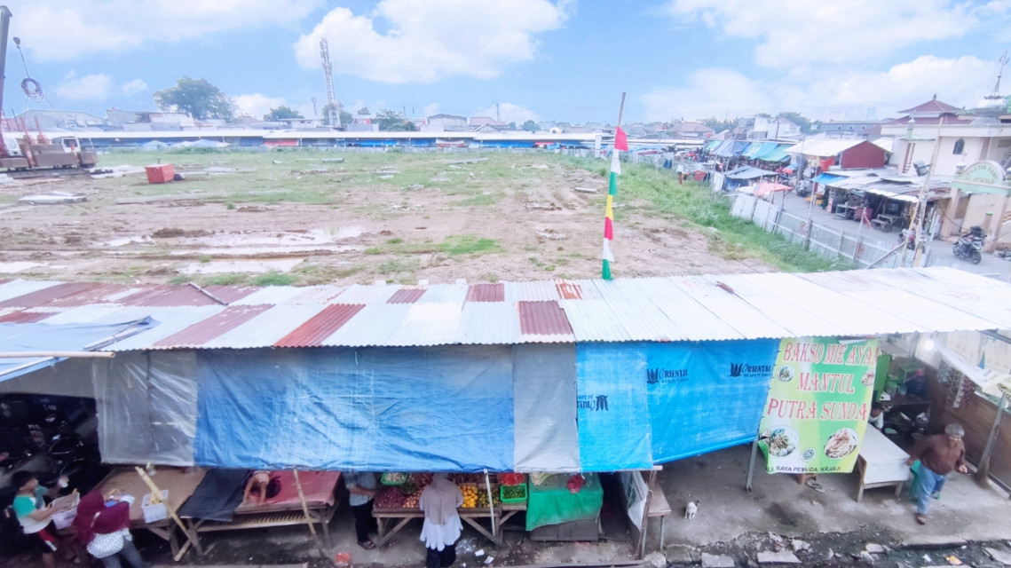 Pengembang Pasar Kranji Baru Tertibkan PKL di Sekitar Lahan Proyek Revitalisasi