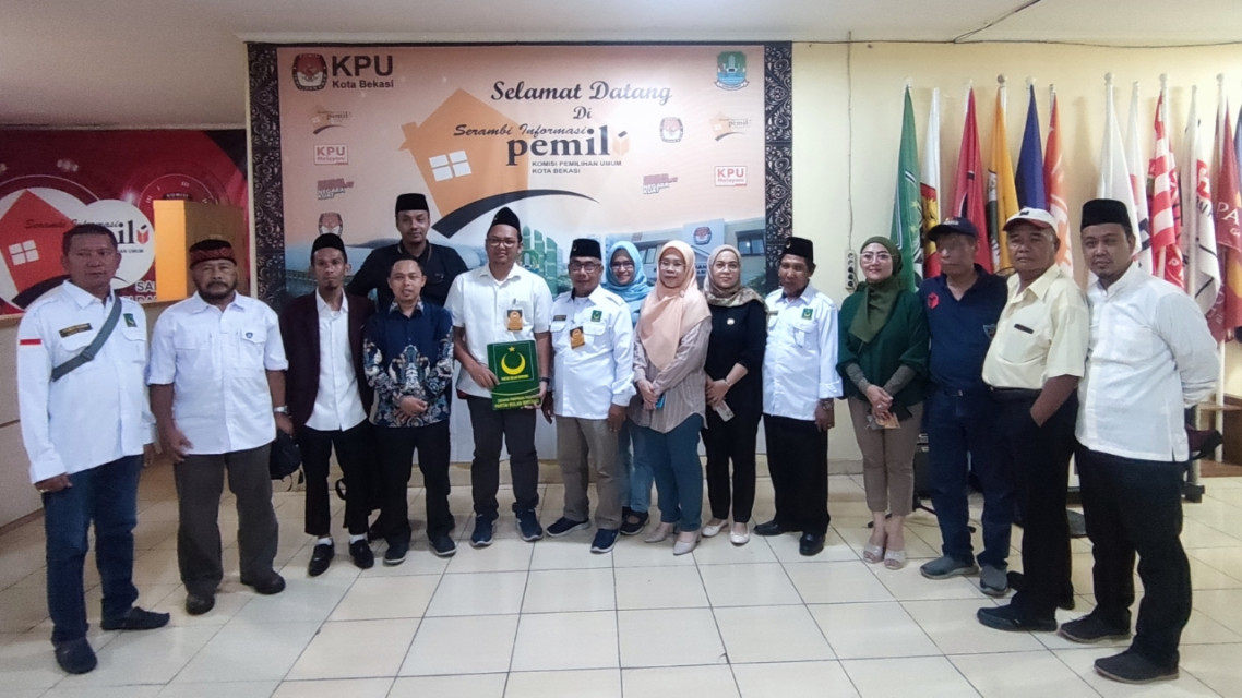 PBB Kota Bekasi Daftarkan 50 Bacaleg Kompeten