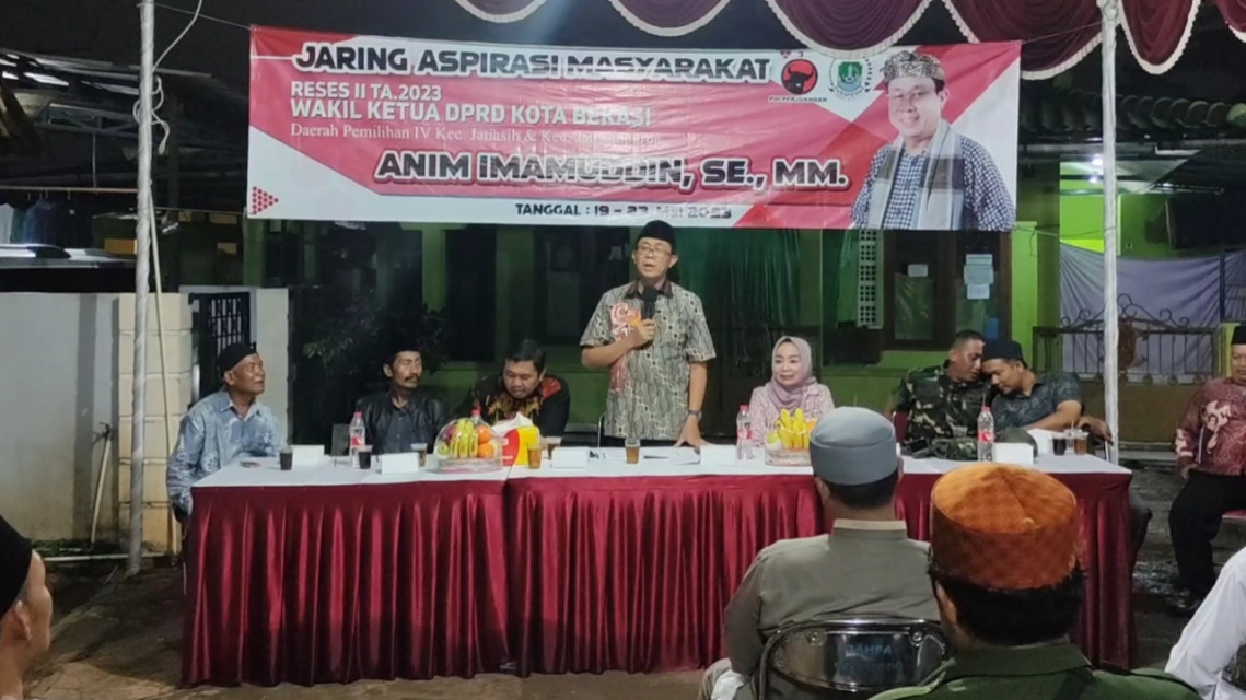 Anim Prioritaskan Pemagaran Komplek Makam Jati dan Pengaspalan Jalan di Anggaran 2023