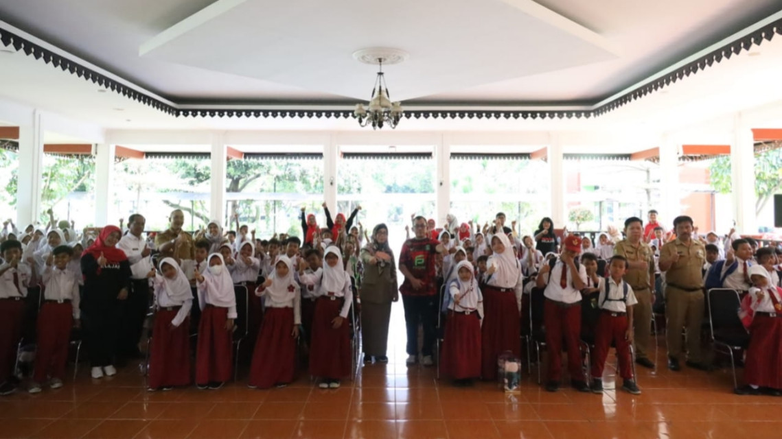 Asda II Terima Siswa Kelas 1 dan 4 SDN Bekasi Jaya IV Untuk Mengenal Pemkot Bekasi