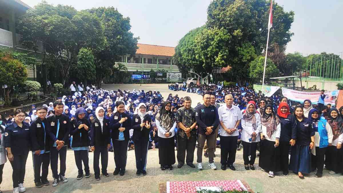 Tingkatkan Kesehatan Siswa, SMPN 32 Bekasi Bentuk Duta Kesehatan