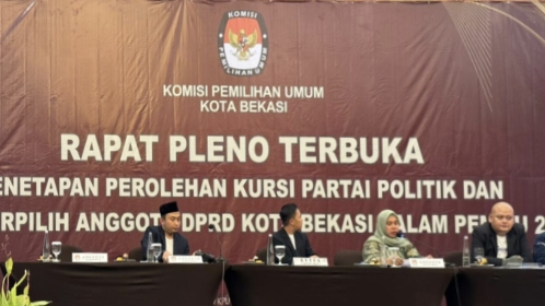 KPU Kota Bekasi Tetapkan Kursi DPRD dan Calon Terpilih