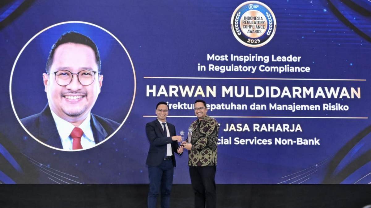 Jasa Raharja Raih Penghargaan di Regulatory Compliance Awards 2025