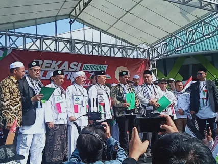 Bekasi Bersama Palestina Jilid 6 Gaungkan Solidaritas dan Doa untuk Palestina