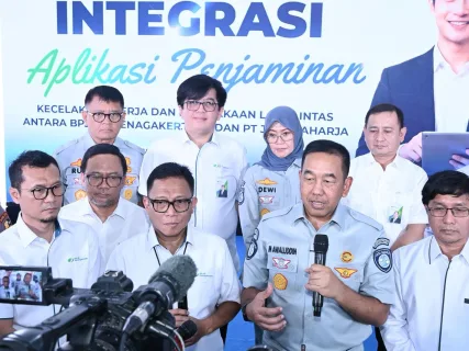 Jasa Raharja dan BPJS Ketenagakerjaan Integrasikan Layanan Penjaminan Kecelakaan Kerja