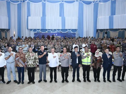 Jasa Raharja Perkuat Kolaborasi Penanganan Korban Kecelakaan di Rakernis Dokkes Polri 2026