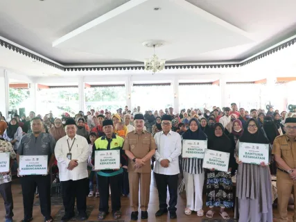 Baznas Kota Bekasi Salurkan Bantuan Sosial Rp260,5 Juta kepada 344 Penerima Manfaat