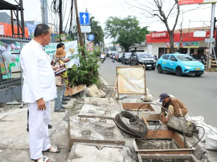Galian Kabel Picu Kemacetan, Walikota Bekasi Kembali Tindak Galian Kabel Tak Berizin di Jatiasih