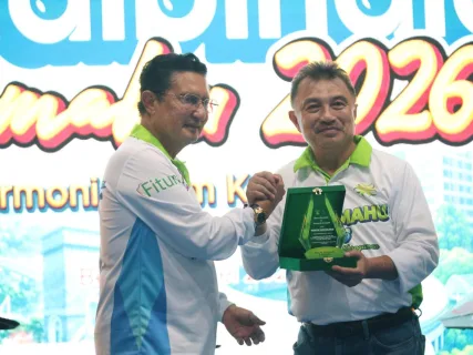 Halalbihalal Lamahu Meriahkan CFD Kota Bekasi, Wawali Tekankan Harmoni dalam Keberagaman
