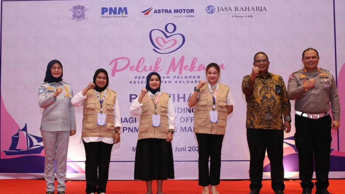 Jasa Raharja dan PNM Kolaborasi Menggelar Pelatihan Safety Riding