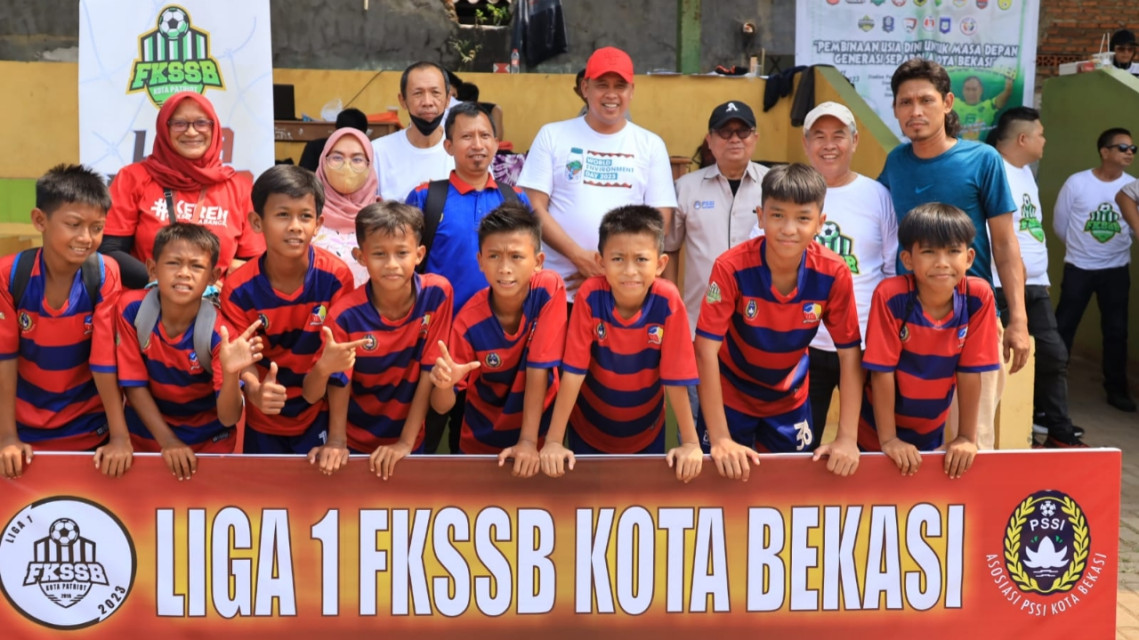 Kompetisi Sepak Bola FKSSB Kota Bekasi Digelar, 60 Tim Berpartisipasi