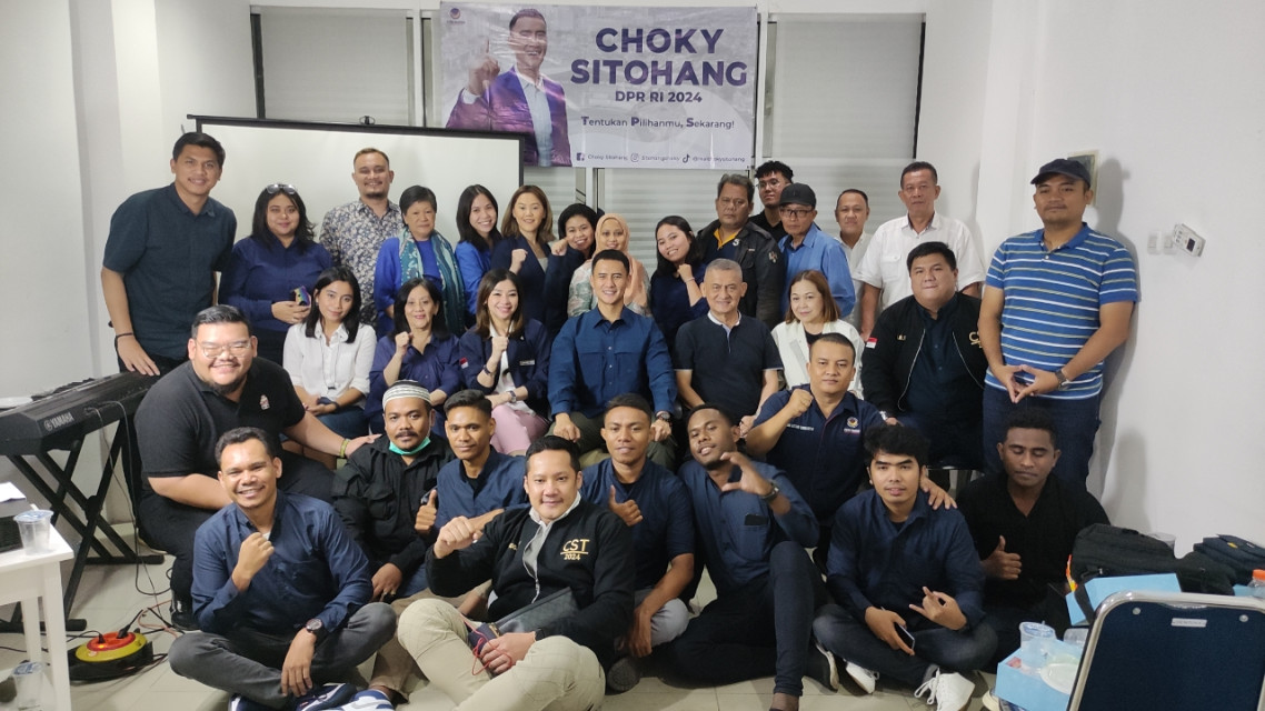 Gelar Pertemuan Dengan Tim Pemenangan, Choky Siap Perjuangkan Hak Minoritas